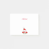 Weihnachten Weihnachtsgeschenk Post-it Klebezettel (Vorderseite)