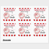 Weihnachten, Weihnachtsgeschenke, Sonderlieferung Quadratischer Aufkleber (Blatt)