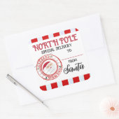 Weihnachten, Weihnachtsgeschenke, Sonderlieferung Quadratischer Aufkleber (Umschlag)