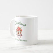 Weihnachten | Weihnachtsglocken Kaffeetasse (Vorderseite Links)