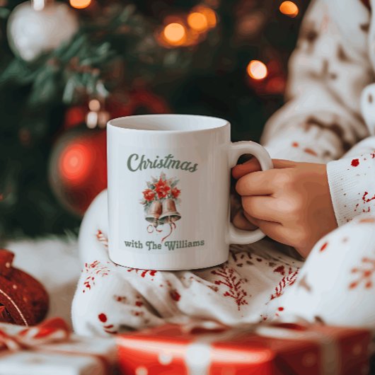Weihnachten | Weihnachtsglocken Kaffeetasse