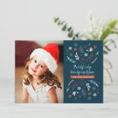 Weihnachten Weihnachtsgruß (Stehend Vorderseite)