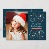 Weihnachten Weihnachtsgruß (Vorne/Hinten)