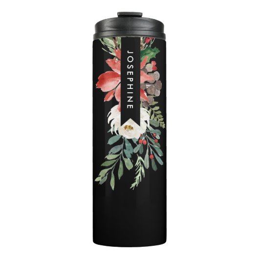 Weihnachten-Weihnachtskalender Thermosbecher (Vorderseite)