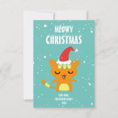 Weihnachten, Weihnachtskarte (Vorderseite)