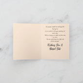 Weihnachten-Weihnachtskarte Feiertagskarte (Innenseite)