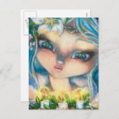 Weihnachten-Weihnachtskarte Feiertagspostkarte (Vorne/Hinten)