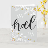 Weihnachten Weihnachtskarte Karte (Gelbe Blume)