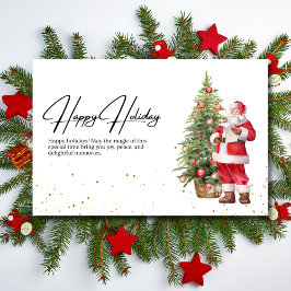 Weihnachten Weihnachtskarte, Minimalistische Weihn