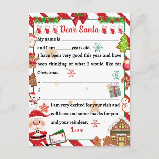 Weihnachten Weihnachtsmann (Vorderseite)