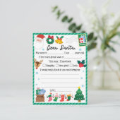 Weihnachten Weihnachtsmann (Stehend Vorderseite)