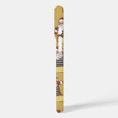 Weihnachten, Weihnachtsmann als Jack in der Schach Case-Mate iPhone Hülle (Rückseite / Links)