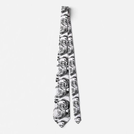 Weihnachten Weihnachtsmann Claus Neck Tie Krawatte (Vorderseite)