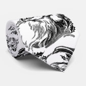 Weihnachten Weihnachtsmann Claus Neck Tie Krawatte (Gerollt)