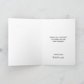 Weihnachten Weihnachtsmann Einzigartiges Familienf (Innenseite)