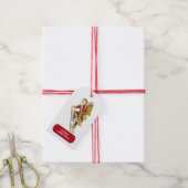 Weihnachten Weihnachtsmann & Geschenke Tags Geschenkanhänger (Mit Garn)