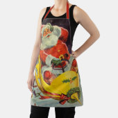 Weihnachten, Weihnachtsmann in einem Raumschiff Schürze (InSitu)