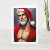 Weihnachten Weihnachtsmann Karte (Vorderseite)