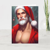 Weihnachten Weihnachtsmann Karte (Vorderseite)