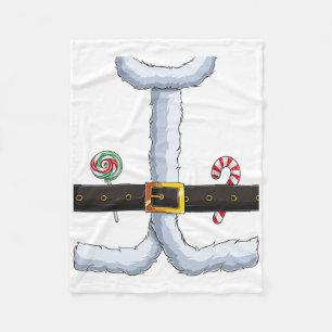 Weihnachten Weihnachtsmann Kostümspass Weihnachten Fleecedecke