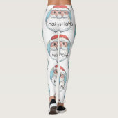 Weihnachten-Weihnachtsmann Leggings (Rückseite)