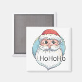 Weihnachten-Weihnachtsmann Magnet (Vorderseite/Rückseite)