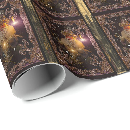 Weihnachten Weihnachtsmann micro 22 St. Nicholas V Geschenkpapier (Rolleneckpunkt)