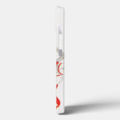 Weihnachten, Weihnachtsmann mit Candy Canes Case-Mate iPhone Hülle (Rückseite / Links)