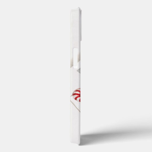 Weihnachten, Weihnachtsmann mit Candy Canes Case-Mate iPhone Hülle (Rückseite / Rechts)