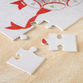 Weihnachten, Weihnachtsmann mit Candy Canes Puzzle (Seite)