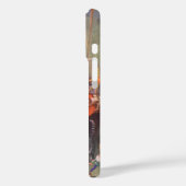 Weihnachten, Weihnachtsmann mit Elfen Workshop Case-Mate iPhone Hülle (Rückseite / Links)