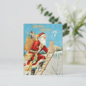Weihnachten Weihnachtsmann mit Geschenken (Stehend Vorderseite)