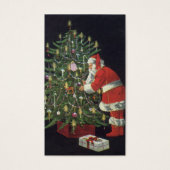 Weihnachten, Weihnachtsmann mit Geschenken (Vorderseite)