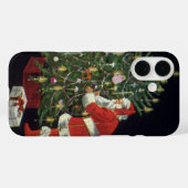 Weihnachten, Weihnachtsmann mit Geschenken Case-Mate iPhone Hülle (Rückseite (Horizontal))