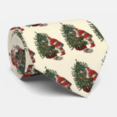 Weihnachten, Weihnachtsmann mit Geschenken Krawatte (Gerollt)