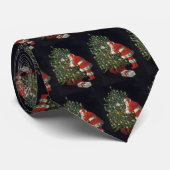 Weihnachten, Weihnachtsmann mit Geschenken Krawatte (Gerollt)