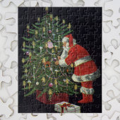 Weihnachten, Weihnachtsmann mit Geschenken Puzzle