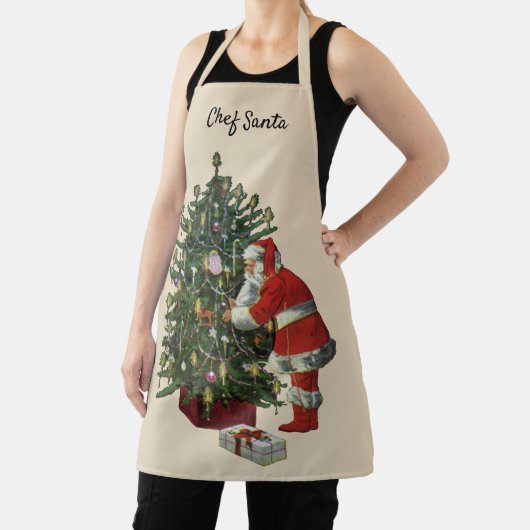 Weihnachten, Weihnachtsmann mit Geschenken Schürze (InSitu)