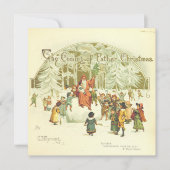 Weihnachten Weihnachtsmann mit Kindern (Vorderseite)