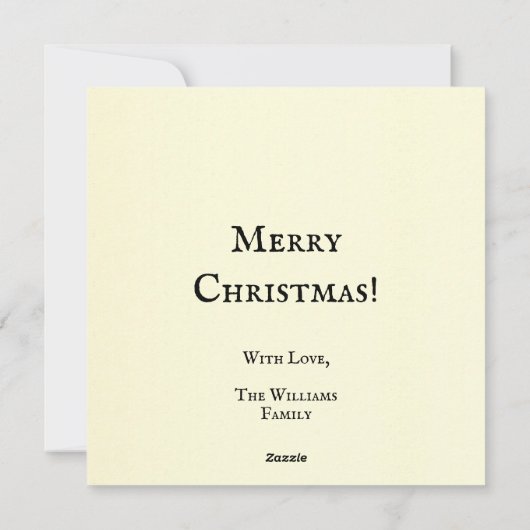 Weihnachten Weihnachtsmann mit Kindern (Rückseite)