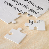 Weihnachten, Weihnachtsmann mit Spielzeug und Pupp Puzzle (Seite)