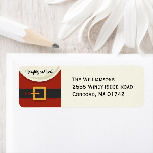 Weihnachten Weihnachtsmann Naughty & Nice (Insitu)