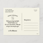 Weihnachten Weihnachtsmann Naughty & Nice (Rückseite)