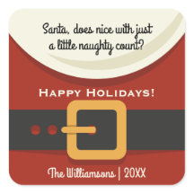 Weihnachten Weihnachtsmann Naughty & Nice