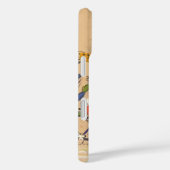 Weihnachten, Weihnachtsmann Reiten mit dem Fahrrad Case-Mate iPhone Hülle (Rückseite / Rechts)