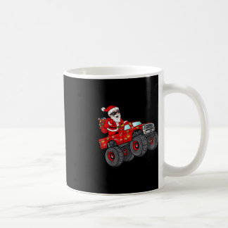 Weihnachten Weihnachtsmann Reiten Monster Truck Bo Kaffeetasse