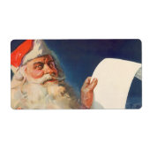 Weihnachten, Weihnachtsmann, Schöne Liste (Vorne)