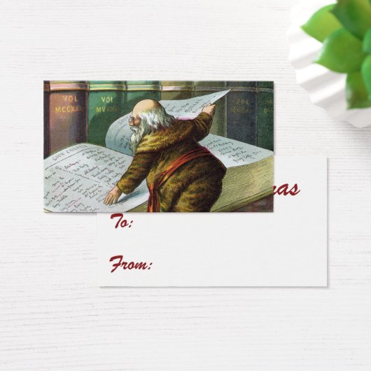 Weihnachten, Weihnachtsmann, Schöne Liste (Schreibtisch)