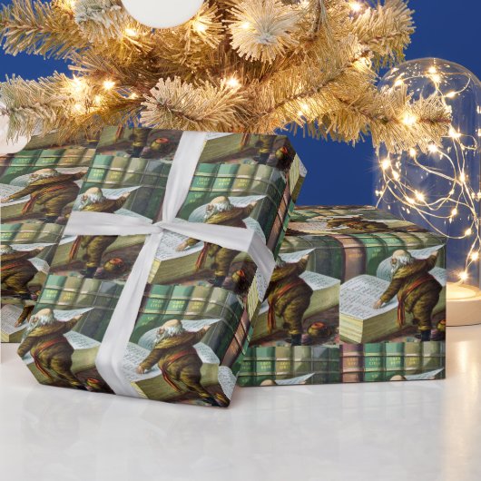 Weihnachten, Weihnachtsmann, Schöne Liste Geschenkpapier (Feiertage)