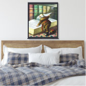 Weihnachten, Weihnachtsmann, Schöne Liste Leinwanddruck (Insitu (Schlafzimmer))